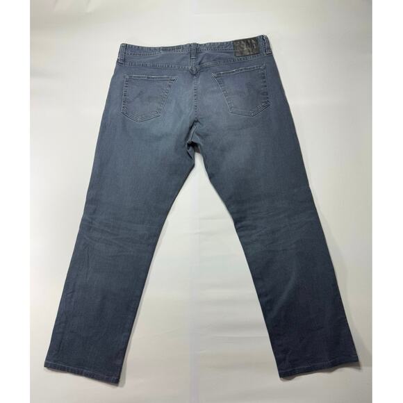 AG Adriano Goldschmied Men's The Graduate Tailored Leg Blue Jeans - Size 38x29 - Picture 2 of 8